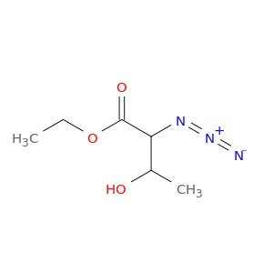 Butanoic acid, 2-azido-3-hydroxy-, ethyl ester