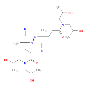 Pentanamide, 4,4'-azobis[4-cyano-N,N-bis(2-hydroxypropyl)-