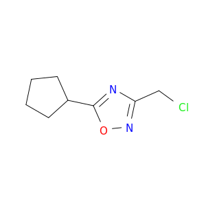 3-(氯甲基)-5-环戊基-1,2,4-氧杂二唑