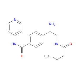 Benzamide, 4-[1-amino-2-[(1-oxobutyl)amino]ethyl]-N-4-pyridinyl-