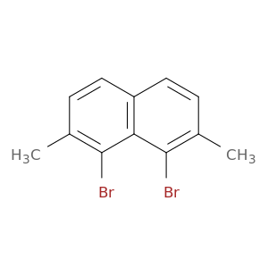 Naphthalene, 1,8-dibromo-2,7-dimethyl-