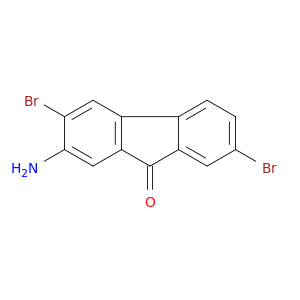 2-amino-3,7-dibromo-9h-fluoren-9-one