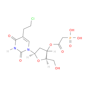 Uridine,5-(2-chloroethyl)-2'-deoxy-, 3'-(phosphonoacetate) (9CI)
