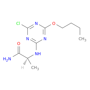 (2s)-2-[(4-丁氧基-6-氯-1,3,5-三嗪-2-基)氨基]丙烷酰胺