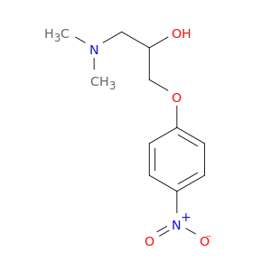 2-Propanol, 1-(dimethylamino)-3-(4-nitrophenoxy)-