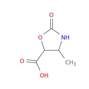5-Oxazolidinecarboxylicacid, 4-methyl-2-oxo-