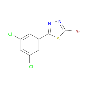 2-bromo-5-(3,5-dichlorophenyl)-1,3,4-thiadiazole