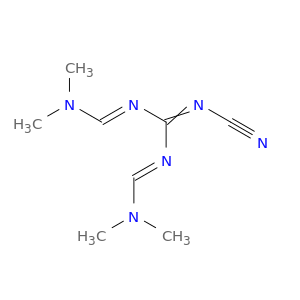 Guanidine, N''-cyano-N,N'-bis[(dimethylamino)methylene]-, (E,E)-