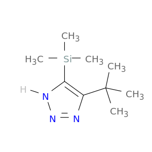 1H-1,2,3-Triazole, 4-(1,1-dimethylethyl)-5-(trimethylsilyl)-