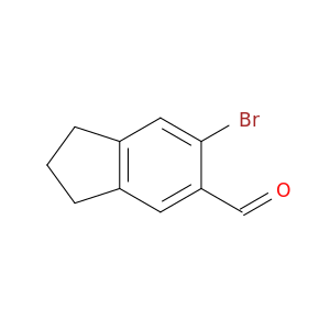 6-bromo-2,3-dihydro-1H-indene-5-carbaldehyde