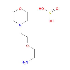 Ethanamine, 2-[2-(4-morpholinyl)ethoxy]-, sulfite