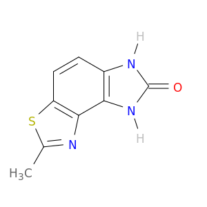 7H-Imidazo[4,5-e]benzothiazol-7-one,6,8-dihydro-2-methyl-