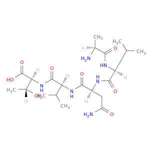 L-Threonine, L-alanyl-L-valyl-L-asparaginyl-L-valyl-