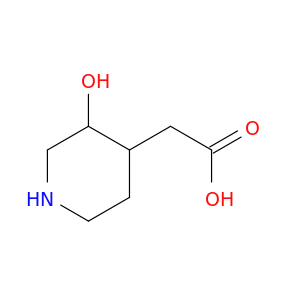 4-Piperidineaceticacid, 3-hydroxy-