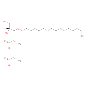 1,2-Propanediol, 3-(hexadecyloxy)-, dipropanoate, (R)-
