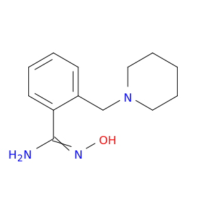N'-Hydroxy-2-(piperidin-1-ylmethyl)benzene-1-carboximidamide