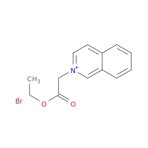 Isoquinolinium,2-(2-ethoxy-2-oxoethyl)-, bromide (1:1)