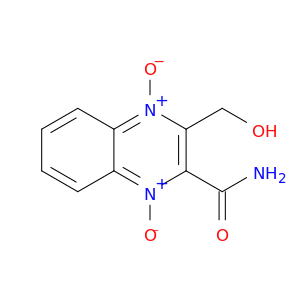 2-Quinoxalinecarboxamide,3-(hydroxymethyl)-, 1,4-dioxide