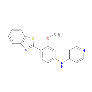 4-Pyridinamine, N-[4-(2-benzothiazolyl)-3-methoxyphenyl]-
