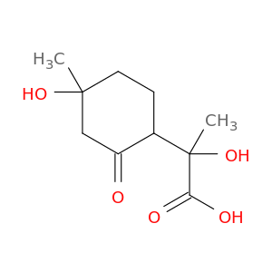 Cyclohexaneacetic acid,a,4-dihydroxy-a,4-dimethyl-2-oxo-
