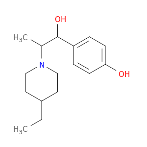 1-Piperidineethanol,4-ethyl-a-(4-hydroxyphenyl)-b-methyl-
