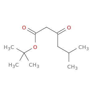 Hexanoic acid, 5-methyl-3-oxo-, 1,1-dimethylethyl ester