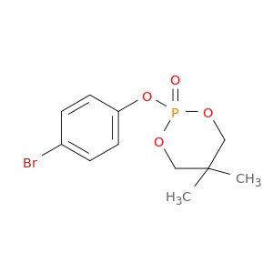 1,3,2-Dioxaphosphorinane, 2-(4-bromophenoxy)-5,5-dimethyl-, 2-oxide