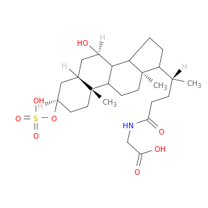 Glycochenodoxycholic酸3-硫酸盐