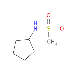 Methanesulfonamide, N-cyclopentyl-
