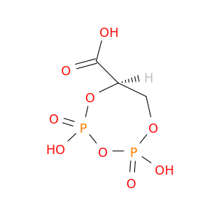 1,3,5,4-三己二磷己庚烷-6-羧酸,2,4-二羟基-,2,4-二氧化氧化物,(6r)-