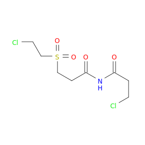 Propanamide, 3-chloro-N-[3-[(2-chloroethyl)sulfonyl]-1-oxopropyl]-