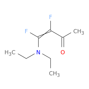 3-Buten-2-one, 4-(diethylamino)-3,4-difluoro-