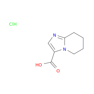 咪唑唑[1,2-A]吡啶-3-羧酸,5,6,7,8-四羟基-,盐酸盐(1：1)
