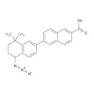 [2,2'-Binaphthalene]-6-carboxylicacid, 5'-azido-5',6',7',8'-tetrahydro-8',8'-dimethyl-