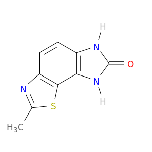 7H-Imidazo[4,5-g]benzothiazol-7-one,6,8-dihydro-2-methyl-