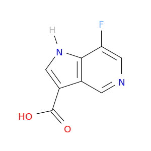 7-Fluoro-1H-pyrrolo[3,2-c]pyridine-3-carboxylic acid