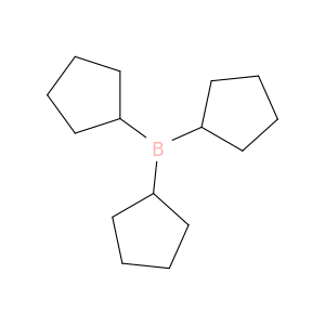 Borane, tricyclopentyl-