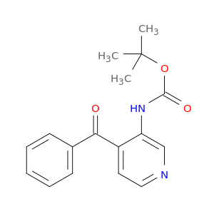 Carbamic acid, (4-benzoyl-3-pyridinyl)-, 1,1-dimethylethyl ester
