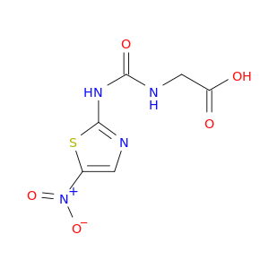 Glycine,N-[[(5-nitro-2-thiazolyl)amino]carbonyl]-