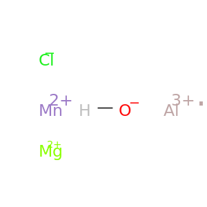 Aluminum magnesium manganese chloride hydroxide