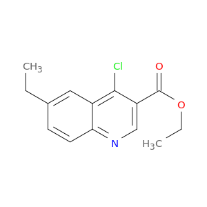 Ethyl 4-chloro-6-ethylquinoline-3-carboxylate