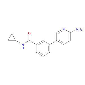 3-(6-Aminopyridin-3-yl)-N-cyclopropylbenzamide