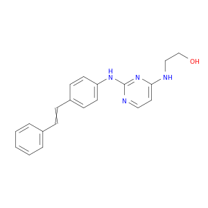 Ethanol, 2-[[2-[[4-(2-phenylethenyl)phenyl]amino]-4-pyrimidinyl]amino]-