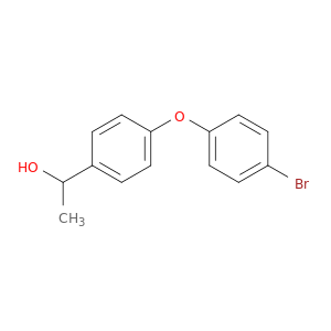1-[4-(4-Bromophenoxy)phenyl]ethan-1-ol