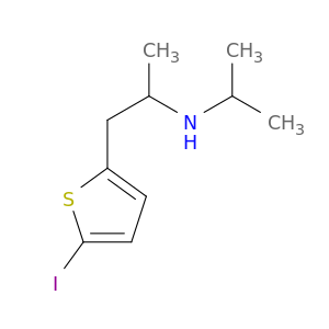 N-Isopropyl-2-(2-aminopropyl)-5-iodothiophene