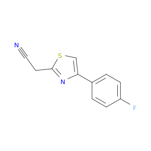 2-(4-(4-Fluorophenyl)thiazol-2-yl)acetonitrile
