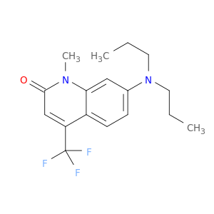 2(1H)-Quinolinone, 7-(dipropylamino)-1-methyl-4-(trifluoromethyl)-