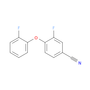 3-Fluoro-4-(2-fluorophenoxy)benzonitrile