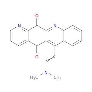 Pyrido[3,2-b]acridine-5,12-dione, 6-[2-(dimethylamino)ethenyl]-