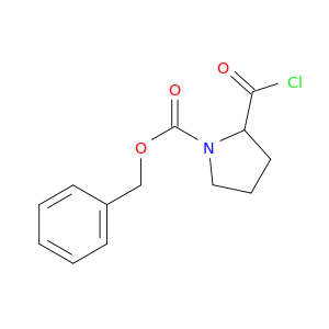 1-Pyrrolidinecarboxylic acid, 2-(chlorocarbonyl)-, phenylmethyl ester